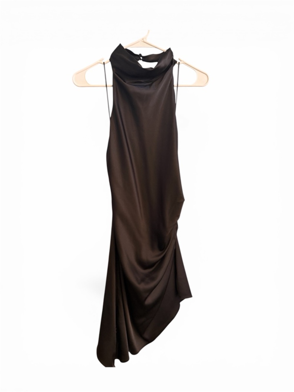 DO + BE - asymmetrical black dress - Size Small